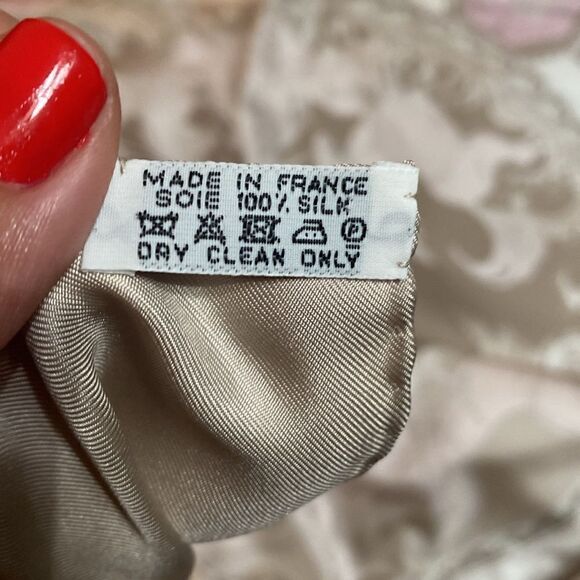 NIB RARE Hermès Pour Vacheron Constantin Astrologie Time Brown Pink Silk Scarf - Picture 8 of 17